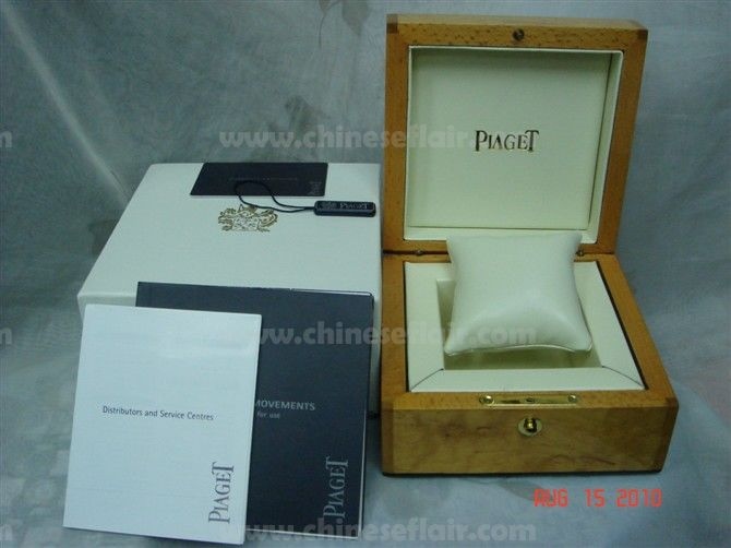 Original Quality Replica Piaget Watch Boxes / Yellow Wooden